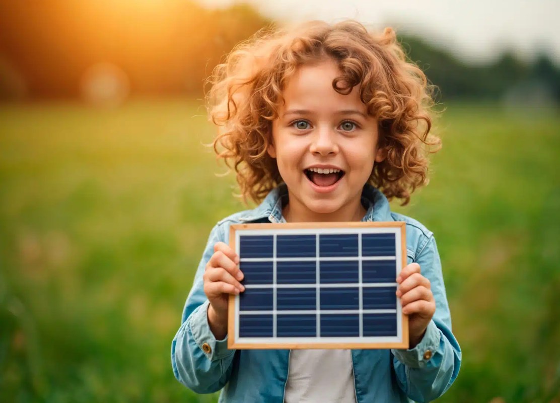 mini panou solar acasa