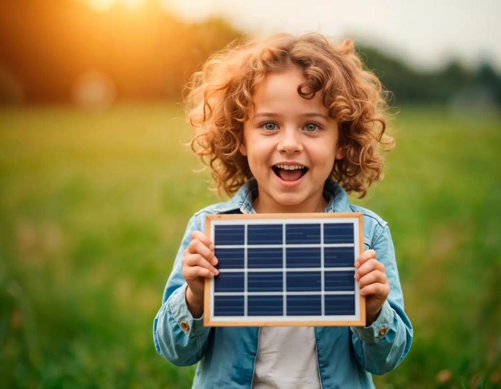 mini panou solar acasa